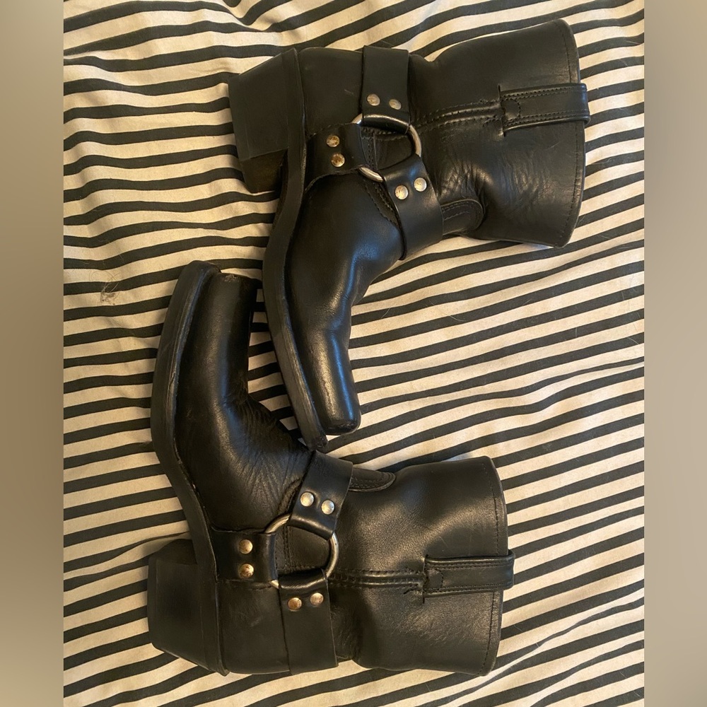 Frye Harness 8R W Motorcyle Boot